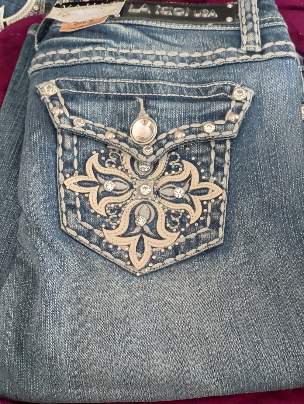 NWT bling Denim